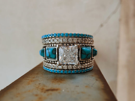 Turquoise Rings: Unforgettable Valentine's Gift for December – Retro ...