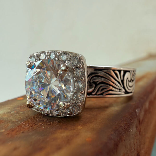 Timeless Western Engagement Rings | Authentic Turquoise & Silver ...