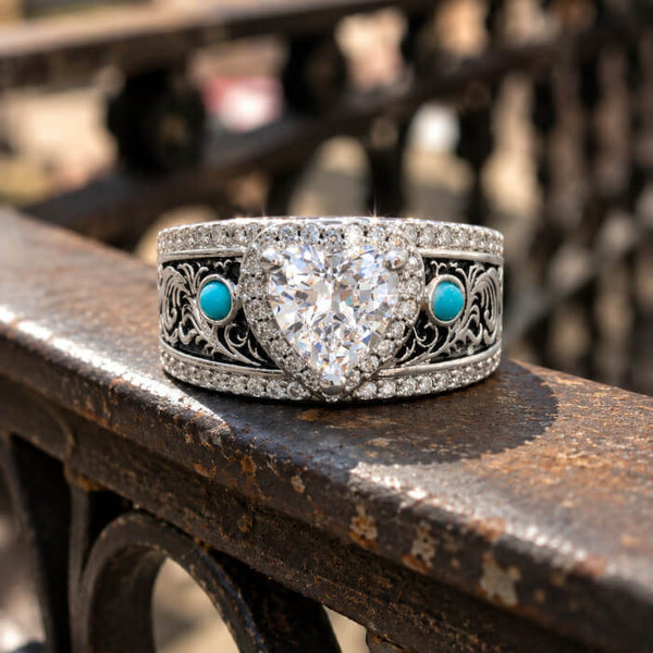 Western Rings & Turquoise Rings for Women | Retro Turquoise